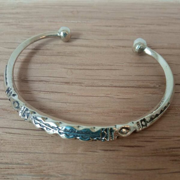 bracelet jonc en nickel