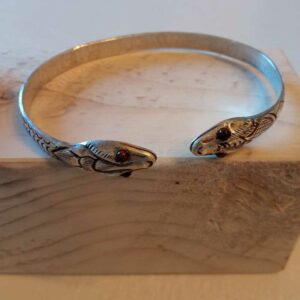 bracelet serpent argent