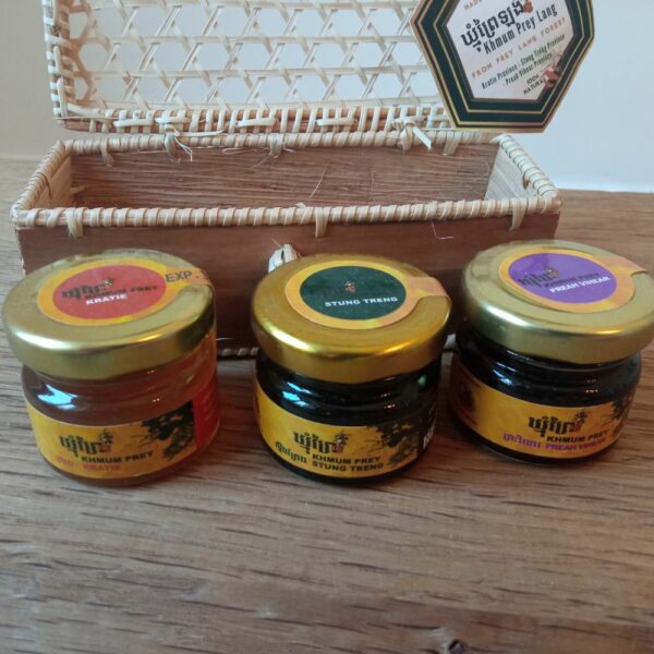 coffret miel du monde