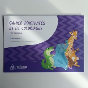 cahier de coloriage Biibop