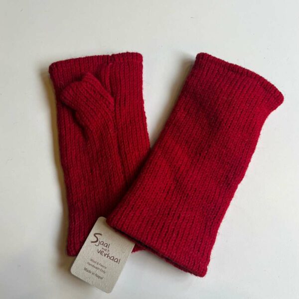 mitaines rouges